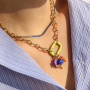 Crea joyas de moda con las fornituras para llavero coloridas
