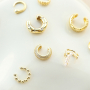 Inspiraci&oacute;n con pendientes ear cuff de acero inox