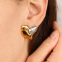 Inspiraci&oacute;n con pendientes de acero inoxidable