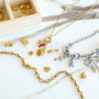 Ideas creativas con abalorios y dijes navide&ntilde;os de acero inoxidable