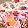 Combina & mezcla: broches navide&ntilde;os con formas festivas 