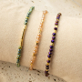 Crea hermosas joyas con abalorios facetados