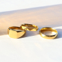 D&eacute;jate inspirar por anillos de acero inoxidable para hombre