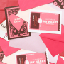 Mix & match joyas de acero inoxidable y tarjetas