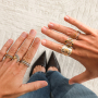 Crear sets de joyer&iacute;a con anillos y colgantes de acero inox