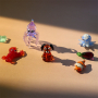 Dise&ntilde;a collares coloridos con colgantes de vidrio